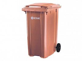 Мусорный контейнер ESE 360 коричневый