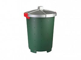 Бак для мусора 45 л зеленый
